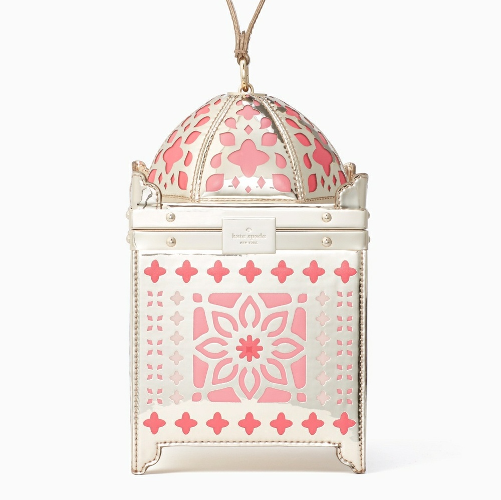 BNWOT Kate Spade Rambling Roses Lantern Purse
